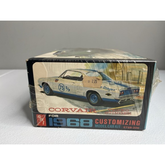 *RARE! Vtg AMT 1968 CORVAIR YENKO STINGER Model KIT #2 - Picture 5 of 7